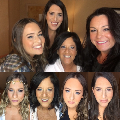 Happy Bridal Group Hair and Makeup